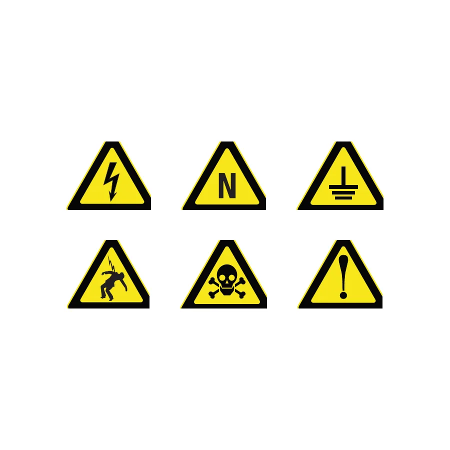 Pre-printed Warning Labels